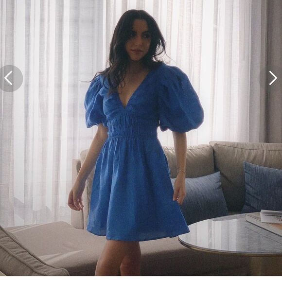 Amelie the label linen dress size 2 sold out online ! - Picture 7 of 7